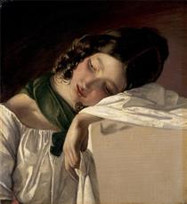 Young girl - Frederico de Amerling