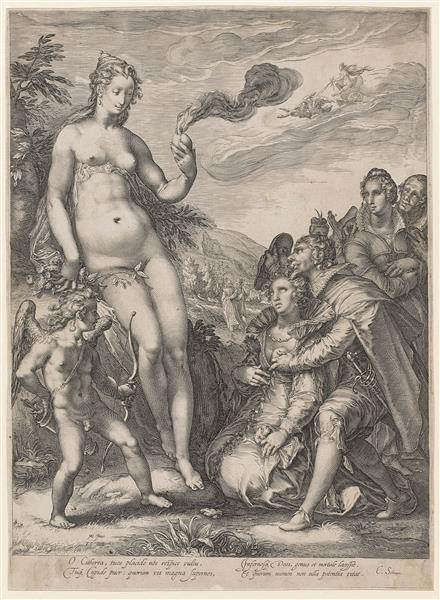 Cult of Venus, 1596 - Jan Saenredam