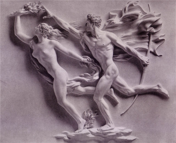 Apollo and Daphne, 1940 - Арно Брекер