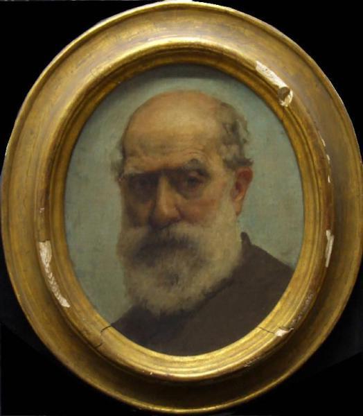 Self-portrait, 1880 - Франческо Гаєс