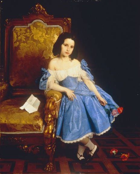 Portrait of Luigia Negroni, c.1858 - c.1859 - Франческо Хайес