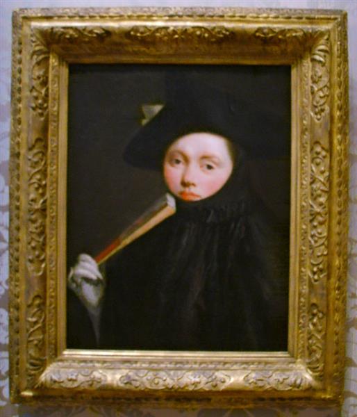 Young Lady in a Tricorn Hat - Giovanni Battista Tiepolo