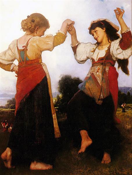 The tarantella, 1879 - Léon Bazile Perrault