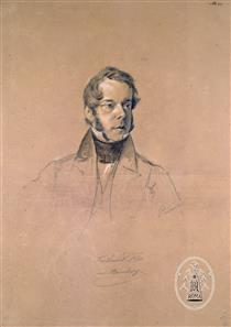 Portrait of Ferdinand Flor - Leopold Pollak