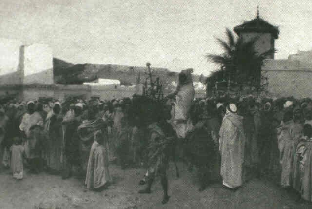 North african wedding procession, 1882 - Gustavo Simoni