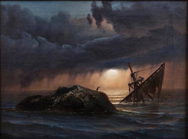 Shipwreck, 1845 - Knut Baade