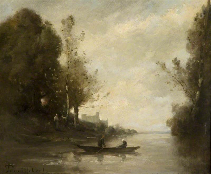 A quiet backwater, 1883 - 1889 - Paul Désiré Trouillebert