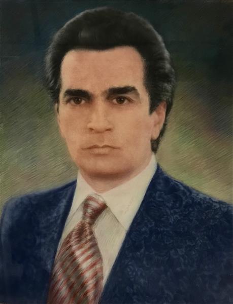 Portrait of a Man - Mehram Sheikholeslami