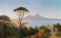 View From Posillipo To The Wide Bay Of Naples - Albert Zimmermann