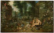 The Sense of Smell - Jan Brueghel der Ältere