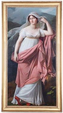 Portrait of the singer Giuditta Pasta as a vestal - Marie-Guillemine Benoist