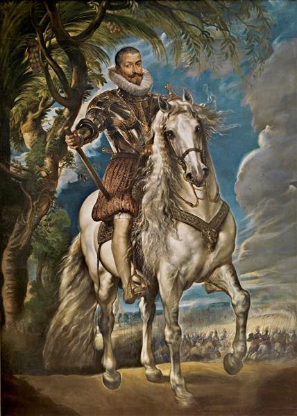 Equestrian Portrait of the Duke of Lerma, 1603 - Peter Paul Rubens