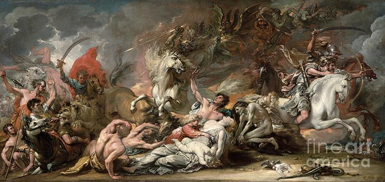 Death on the Pale Horse, 1796 - Бенджамин Уэст
