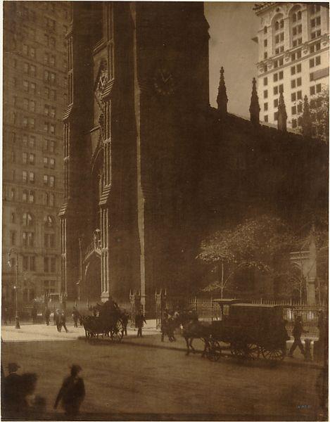 Trinity Church, New York, 1904 - Edward Steichen