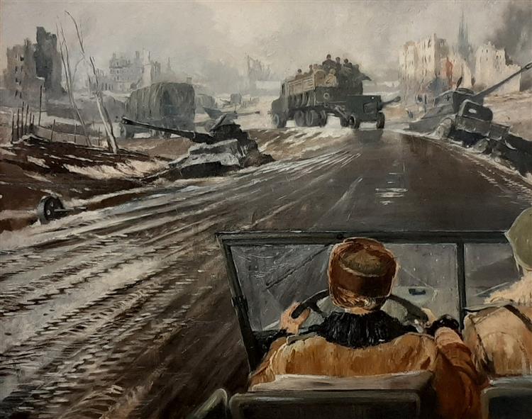 Фронтовая дорога, 1944 - Yuri Pímenov
