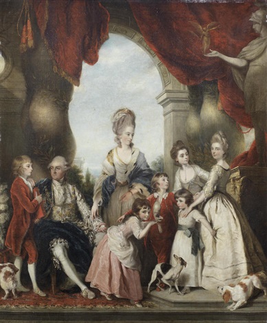 The Marlborough Family, 1777 - 1778 - Джошуа Рейнольдс