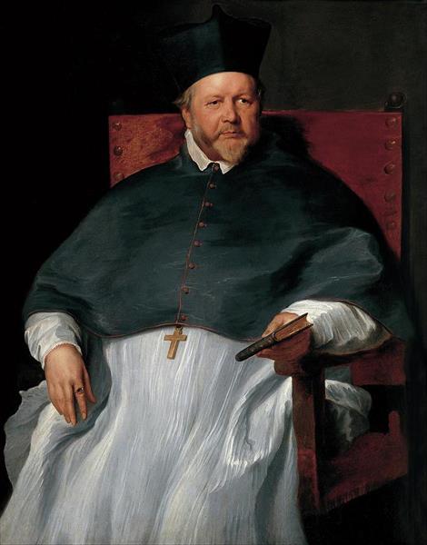 Bishop Jan Van Malderen - Anthonis van Dyck