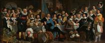 Banquet at the Crossbowmen’s Guild in Celebration of the Treaty of Münster - Bartholomeus van der Helst