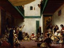 A Jewish wedding in Morocco - Eugene Delacroix
