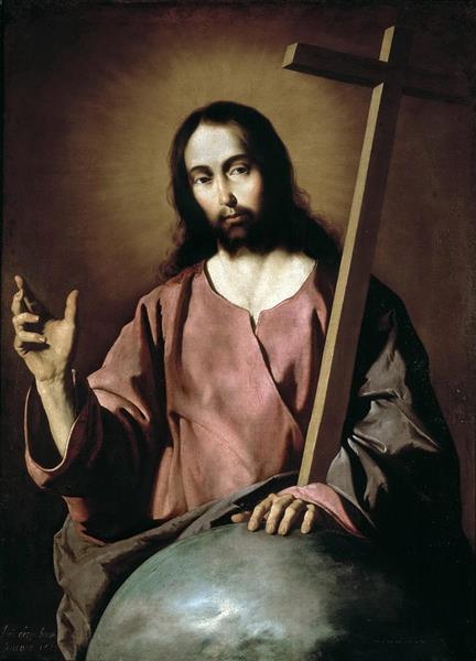 Christ Blessing - Francisco de Zurbarán
