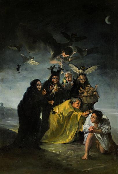 Witches' Sabbath - Франсиско де Гойя