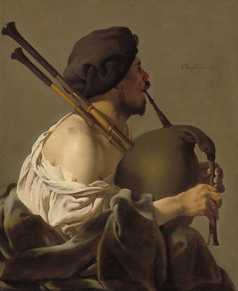 Bagpipe Player, 1624 - Hendrick Terbrugghen
