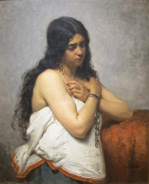 The Quadroon girl, 1878 - Henry Mosler