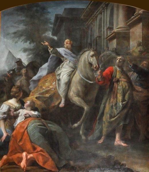 The Triumph of Mordecai, 1755 - Jean II Restout