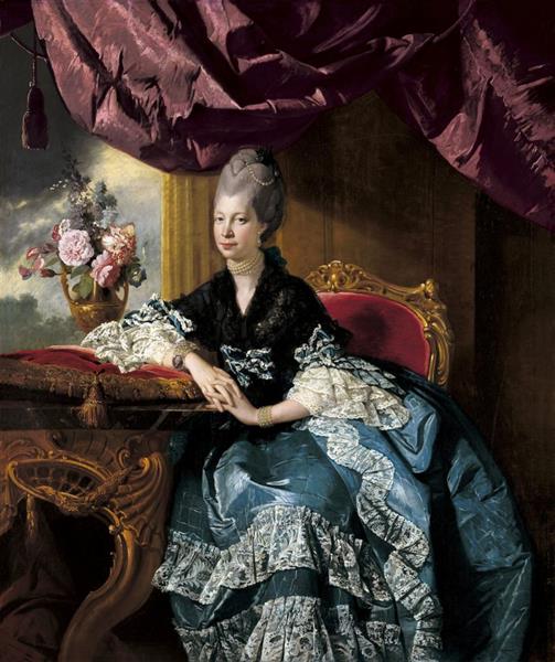 Queen Charlotte, c.1780 - Иоганн Цоффани