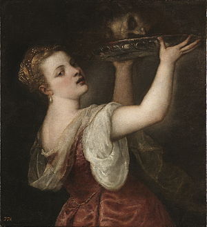 Salome with the Head of John the Baptist - Tiziano