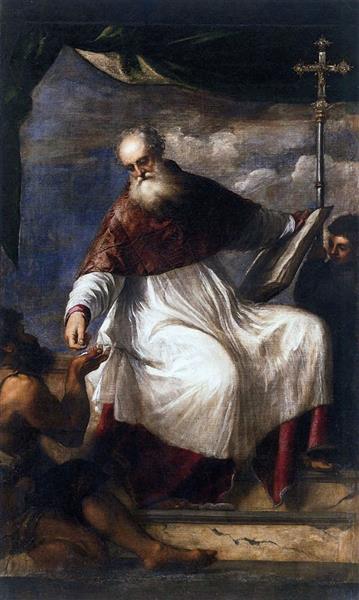 St John the Almsgiver, 1549 - 1550 - Titian