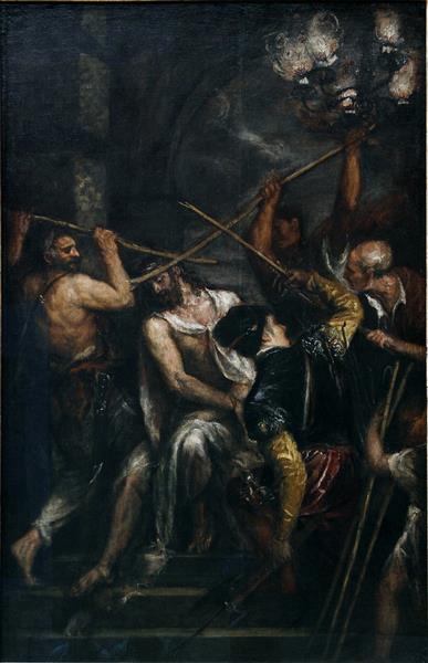 Crowning with Thorns, c.1570 - c.1575 - Titian