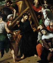 Jesus Carrying the Cross - Хуан де Хуанес