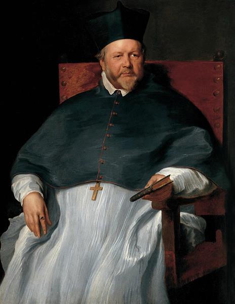Bishop Jan Van Malderen - Anthonis van Dyck