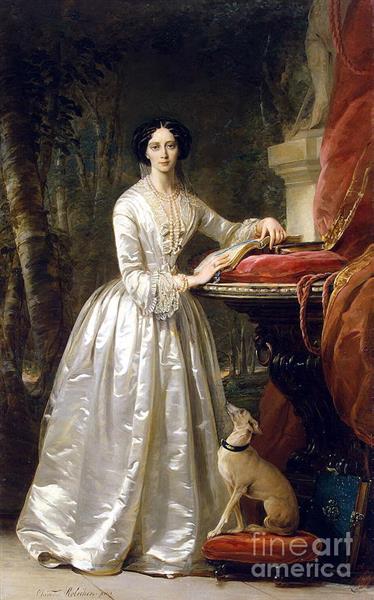 Portrait of Grand Duchess Maria Nikolaevna - Кристина Робертсон