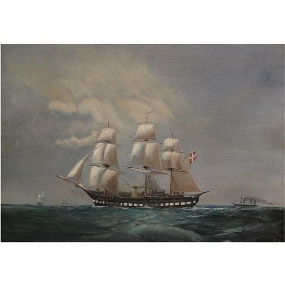 The frigate "Sjelland" - Иоаннис Алтамурас