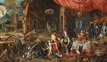 Venus at the Forge of Vulcan - Jan Brueghel the Younger