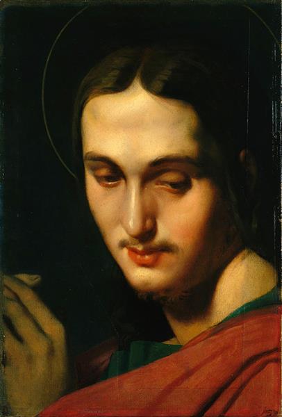 Head of Saint John the Evangelist - Jean-Auguste-Dominique Ingres