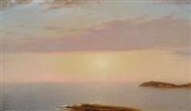 Coastal Sunset - John Frederick Kensett