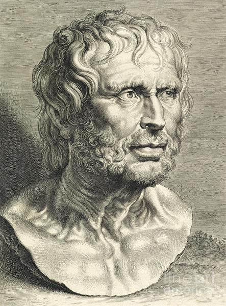 Bust of Seneca - Pierre Paul Rubens