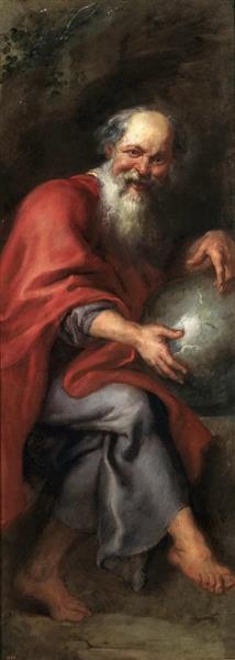 Democritus, 1603 - Pierre Paul Rubens