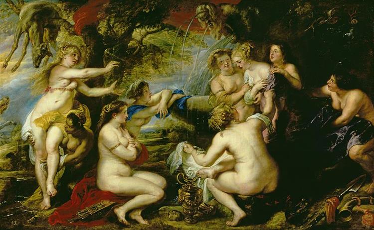 Diane et Callisto, c.1639 - Pierre Paul Rubens