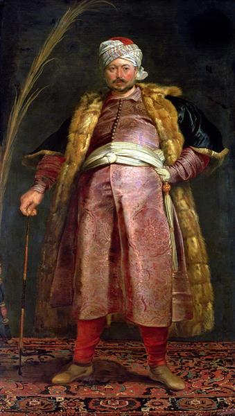 Portrait of Nicolas De Respaigne - Pierre Paul Rubens
