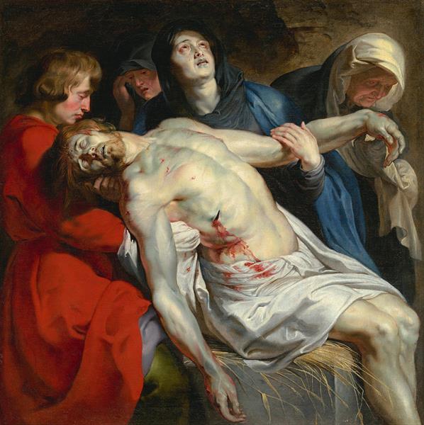 The Entombment - Pierre Paul Rubens
