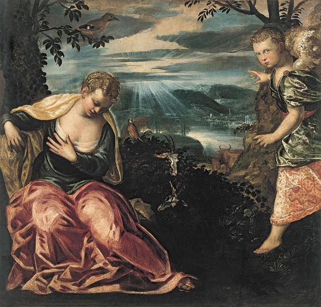 The Annunciation to Manoah's Wife, 1555 - 1558 - Tintoretto