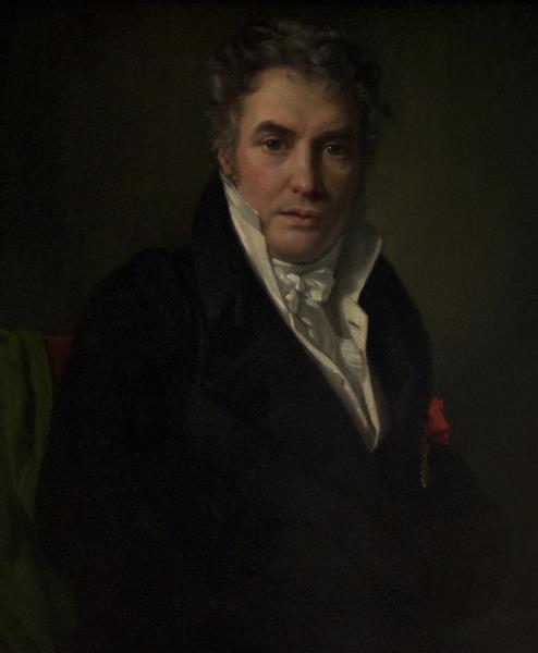 Portrait of Jacques-Louis David, 1817 - François-Joseph Navez