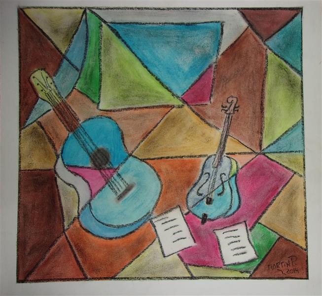 Una guitarra y un violín, 2014 - Ателье