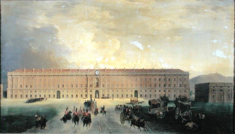 The Royal Palace of Caserta, 1833 - Габриеле Змарджасси