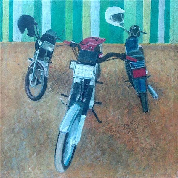 Three Motorcycles, 2020 - Gregorio Undurraga