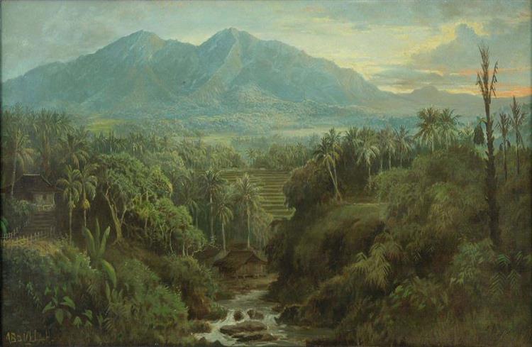 Mountain in the Priangan, 1935 - Abdullah Suriosubroto